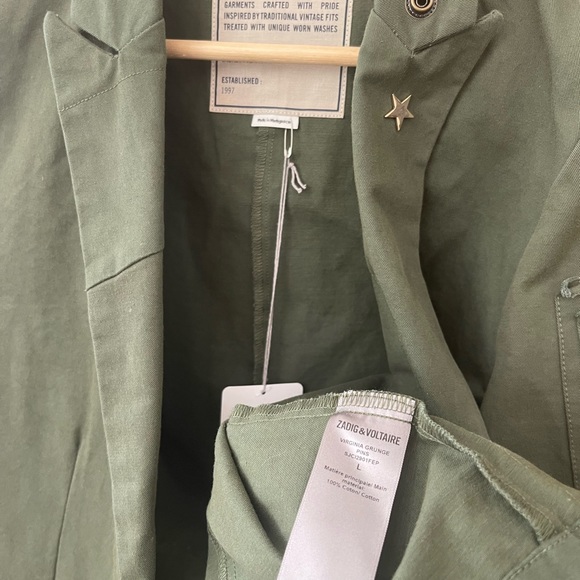 Zadig & Voltaire Jacket New - Picture 9 of 11